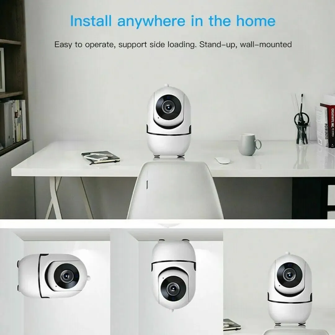 1080P WiFi Wireless Indoor Home Security Camera Night Vision Baby Pet