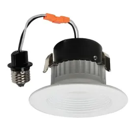 3.5" LED 560 lumens 120V White Baffle