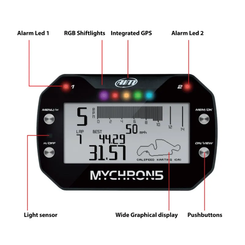 AiM MyChron 5s 2T Data Logger