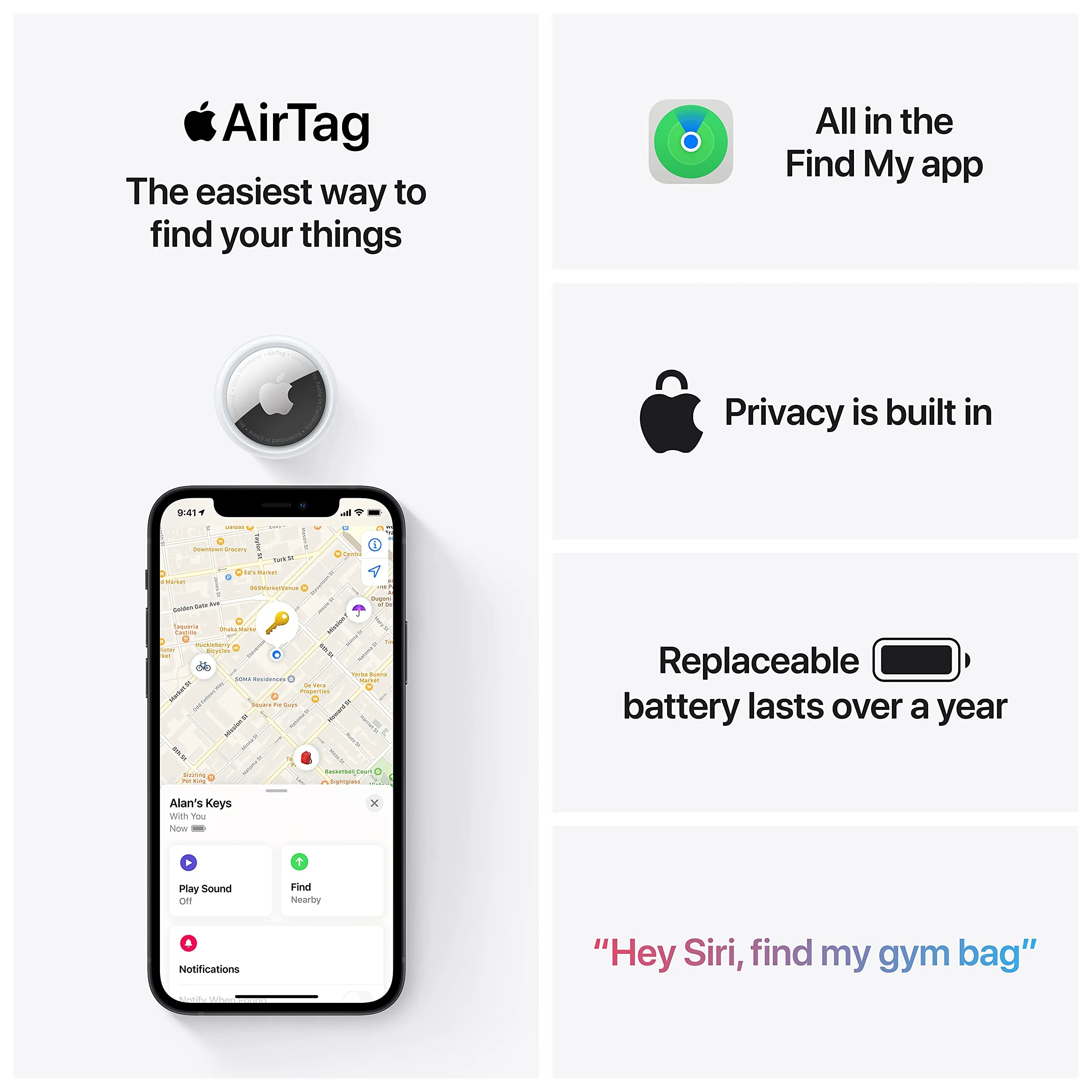 Apple AirTag 4 Pack.