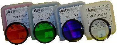 Astronomik LRGB Filter Set - 2" Mounted