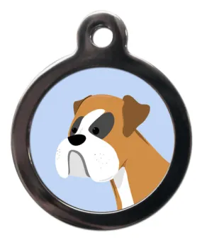 Boxer Dog ID Tag