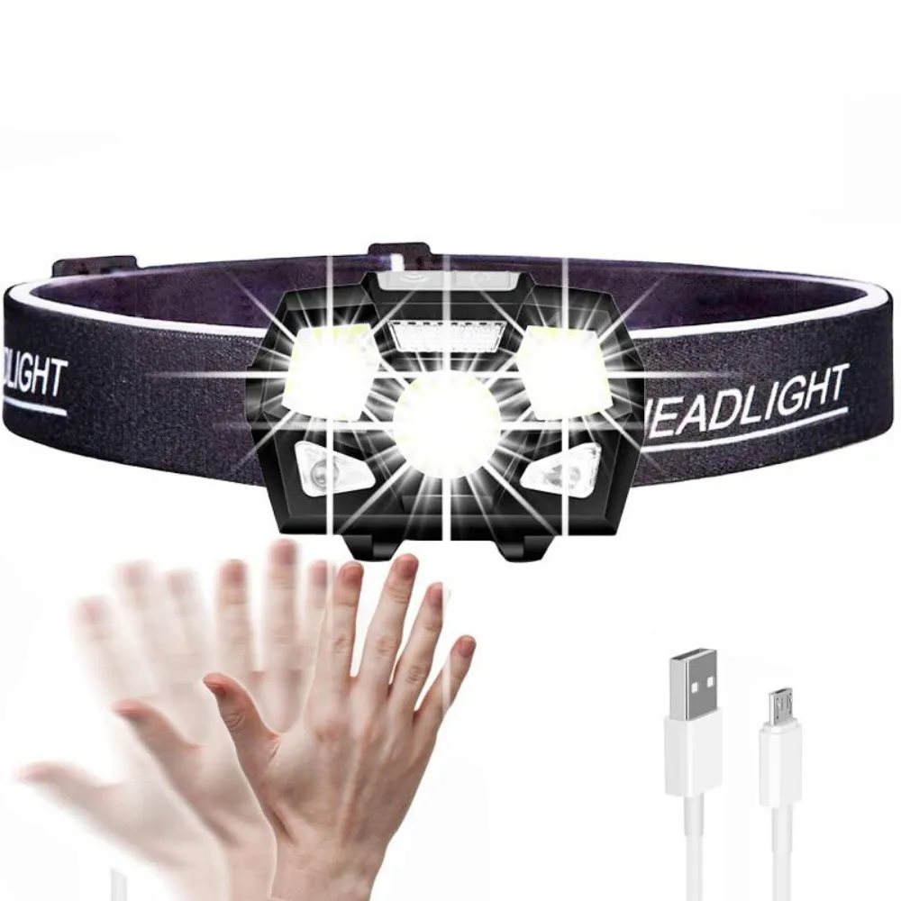 Bright Rechargeable LED Headlamp Light