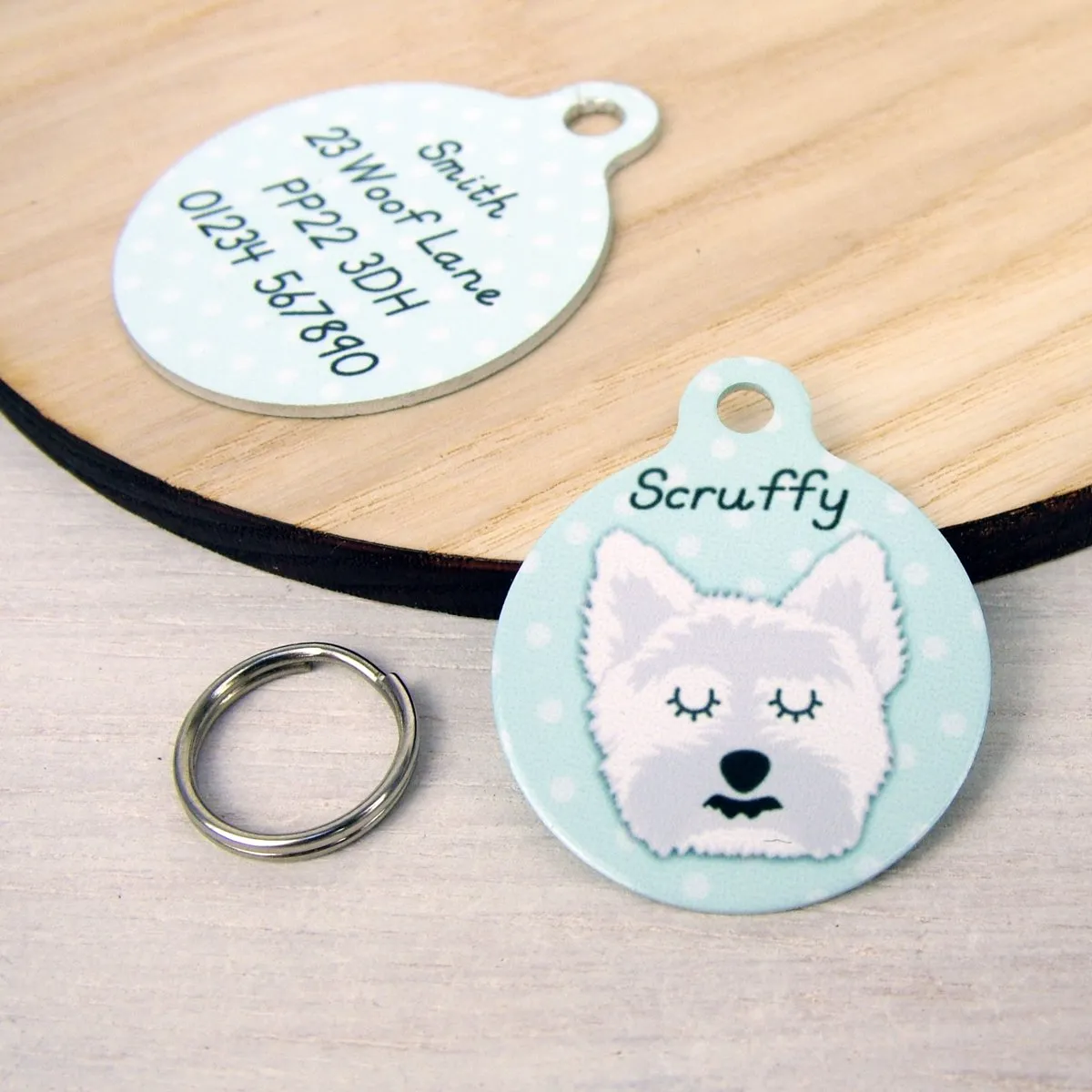 Cairn Terrier Dog Tag