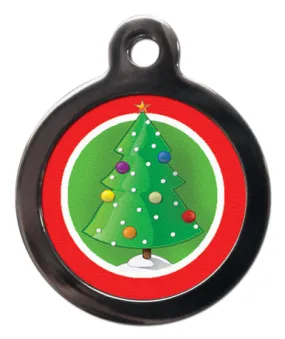 Christmas Tree Dog Tag