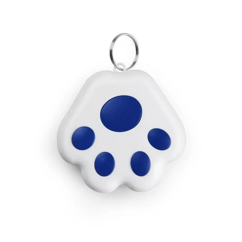 Colorful Paw Print Gps Anti Loss Tracker for Pets and Keys