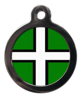 Devon Flag Dog Tag