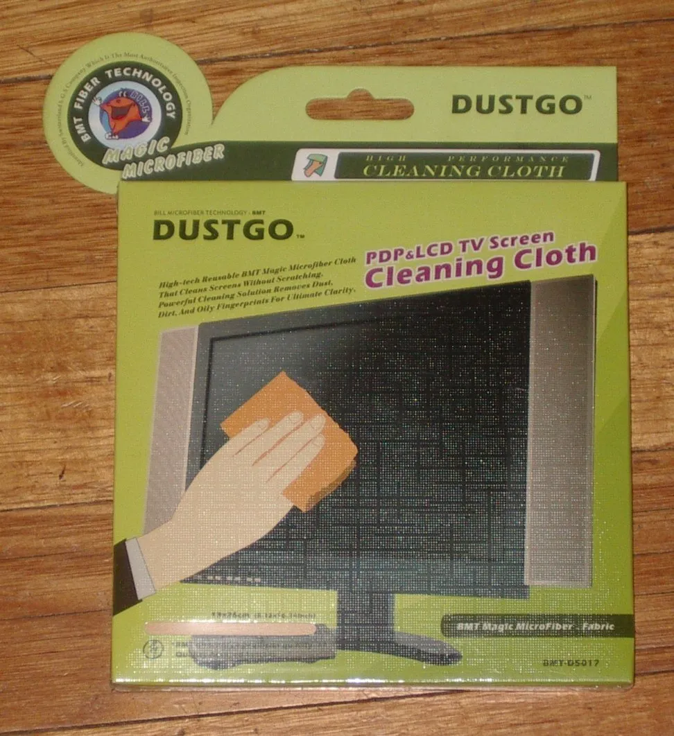 Dustgo Microfibre Cleaning Cloth for TV LCD & PDP Screens - Part No. BMT-D5017