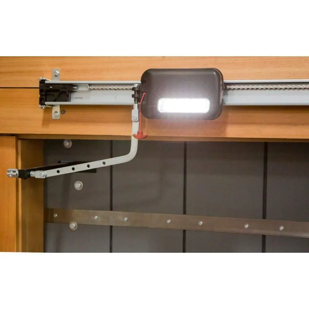 Smart Edison Automatic Sliding Barn Door Opener with Quiet Motor and Remote Control