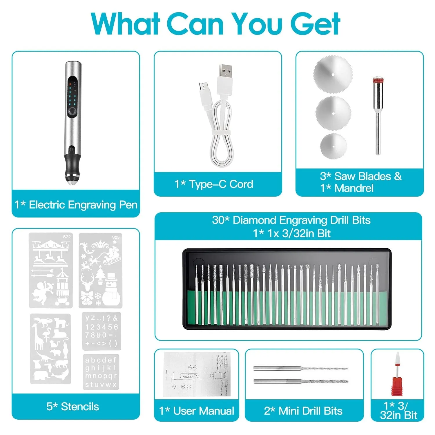 Electric Cordless Engraving Pen