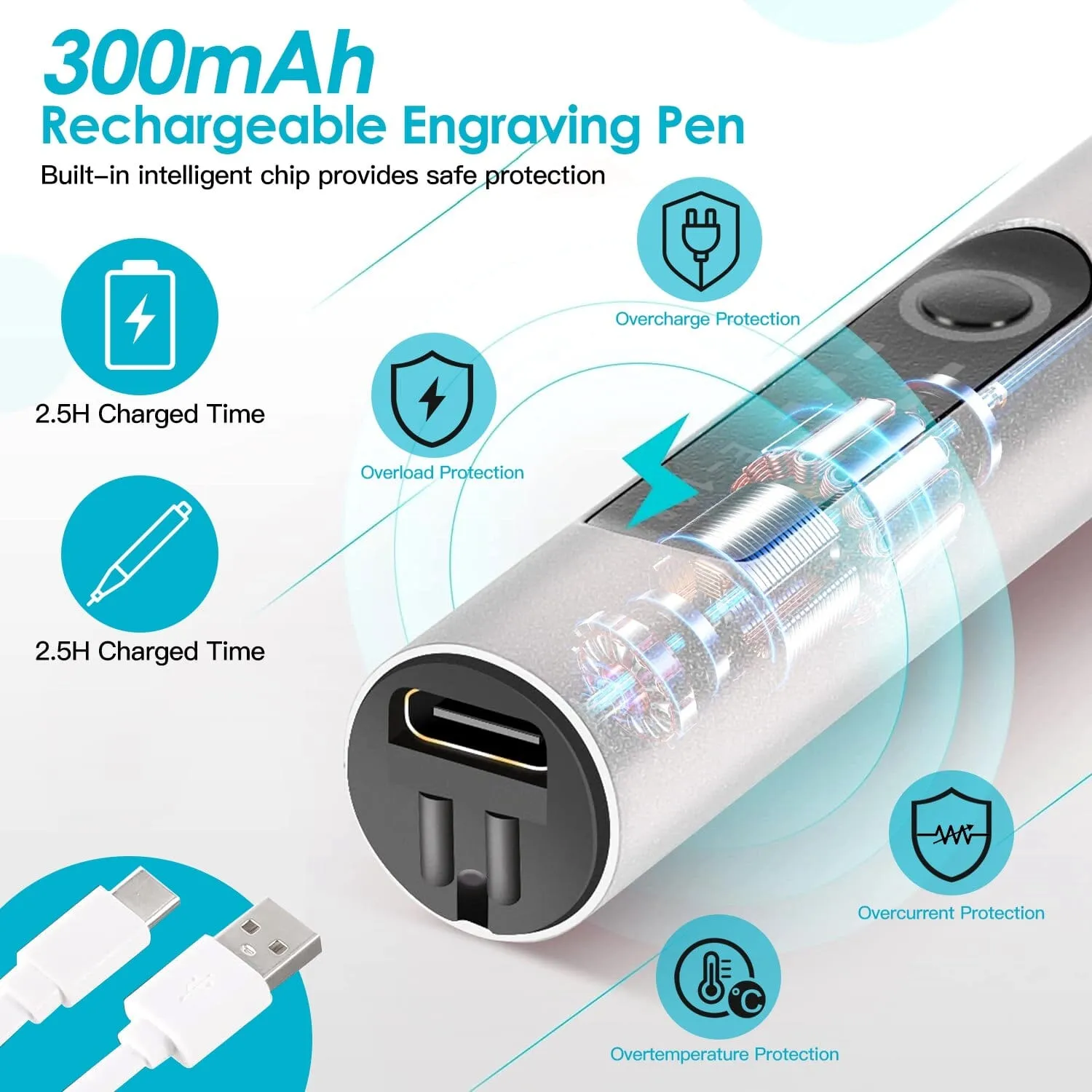 Electric Cordless Engraving Pen