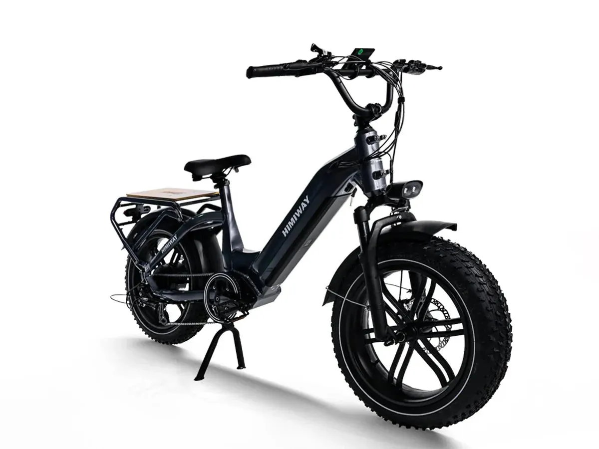 EZE Ryders HIMIWAY Big Dog 750 w Ready to Ride Step Thru Ebike 20x4 Electric Cargo eBike