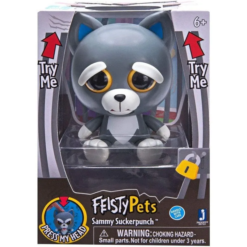 Feisty Pets Sammy Suckerpunch 4-Inch Toy Figure