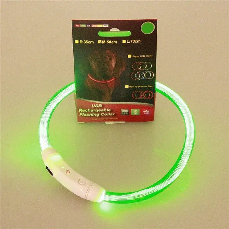 Glow in the Dark Tube Collar