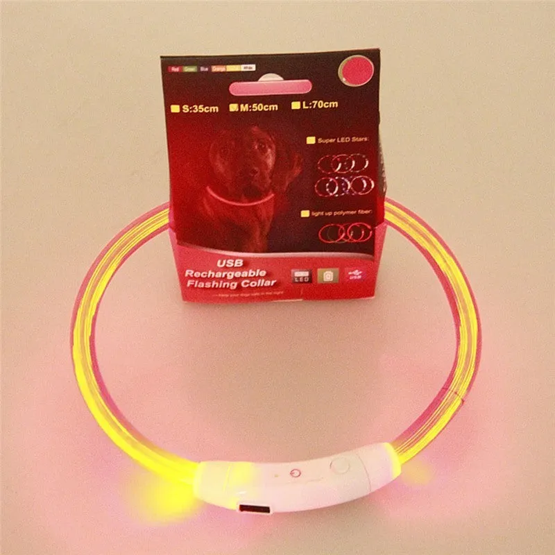 Glow in the Dark Tube Collar