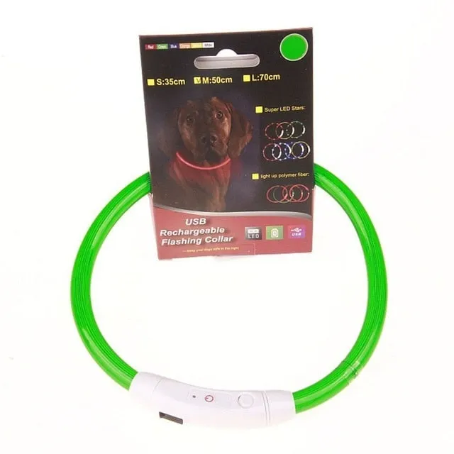 Glow in the Dark Tube Collar