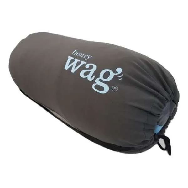 Henry Wag Alpine Travel Snuggle Bed Blue 86 x 70 cm