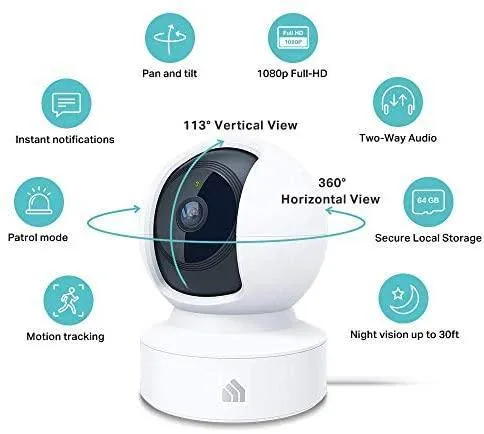 Kasa Smart Indoor Home Camera.