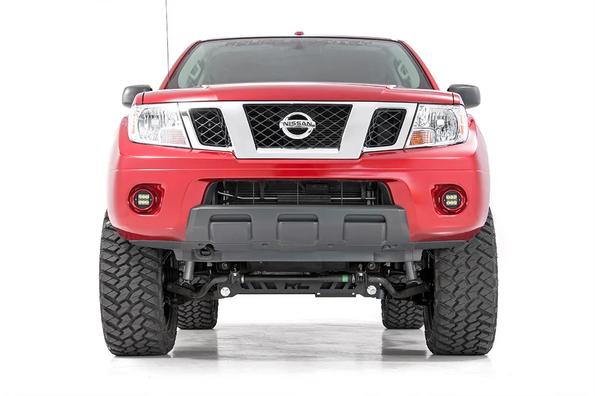 LED Light | Fog Mount | 2" Black Pair | Spot | Nissan Frontier | 2005-2020