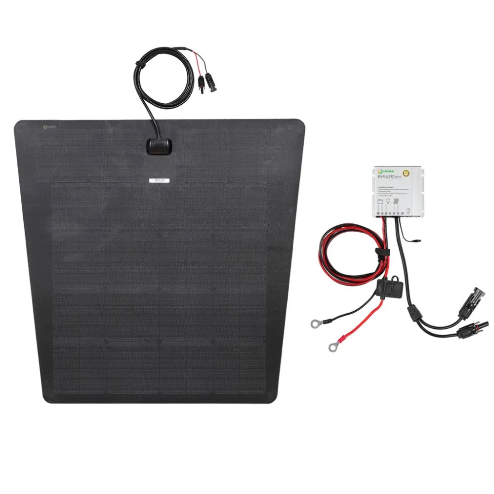 Lensun Series J60 J200 100W 12V Car Hood Solar Panel For Land Cruiser 60 & 200