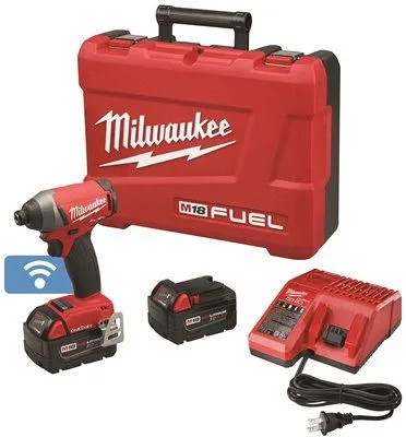 Milwaukee M18 Fuel 1/4 In. Hex Impact Driver Kit With One-Key