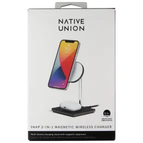 Native Union Snap 2-in-1 Magnetic Wireless Charger Stand for Apple Devices