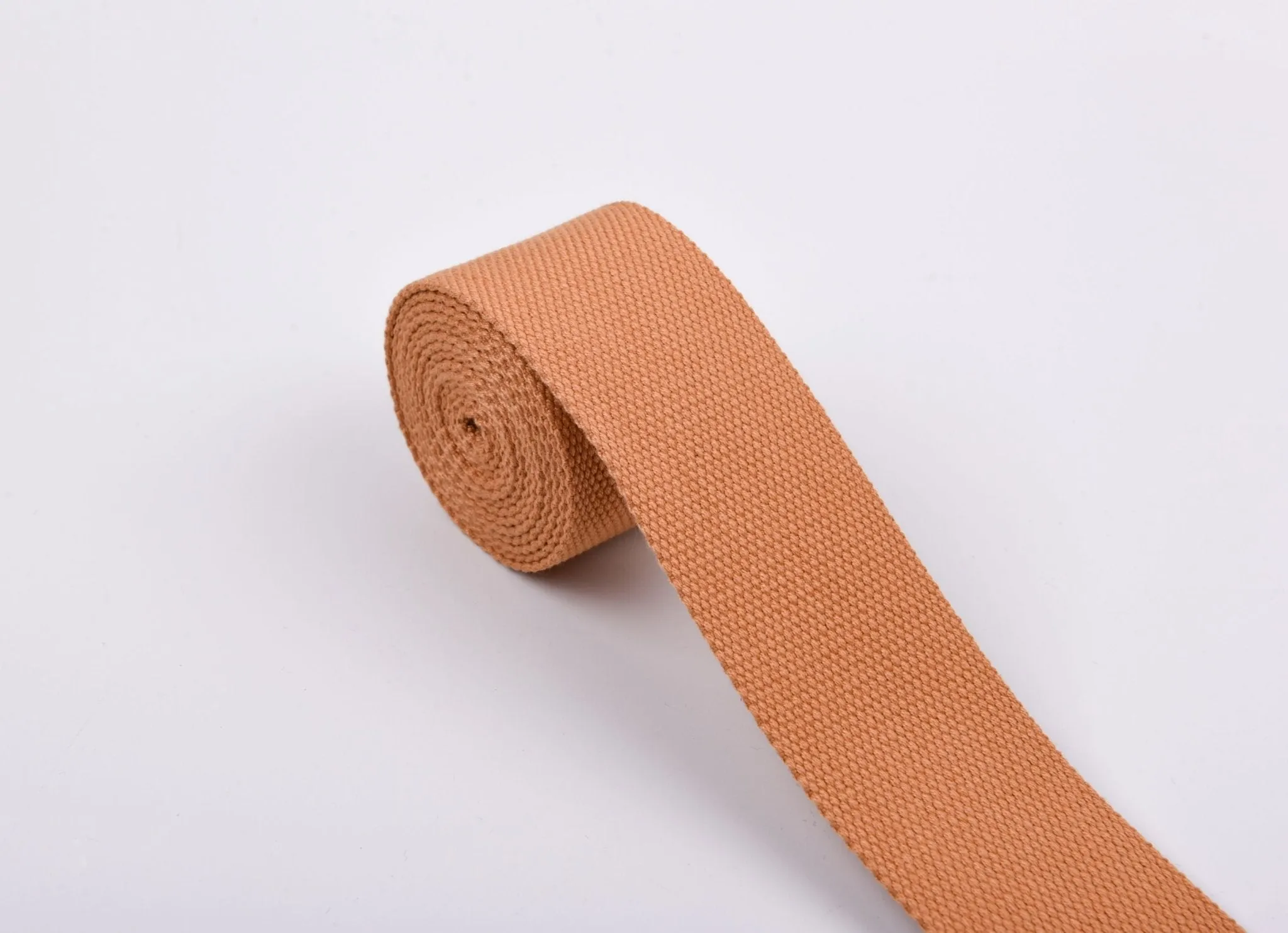 Natural Cotton Canvas Webbing 50mm ( 5cm ) wide , Selling by half yard