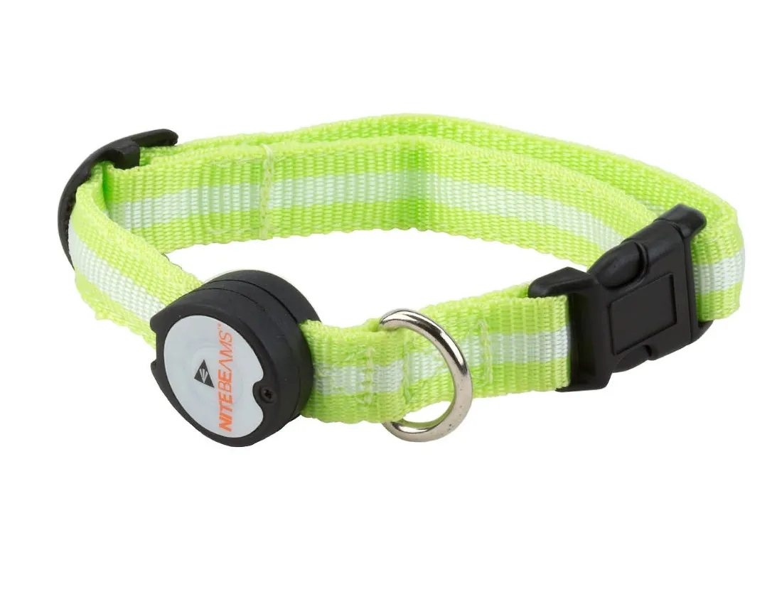 Nite Beams LED USB Rechargeable Dog Collar