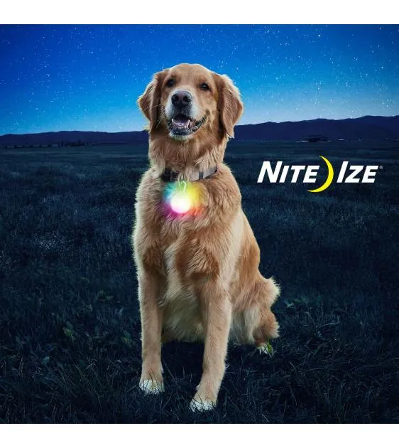 Nite Ize SpotLit Rechargeable Disc-O Select LED Collar Light