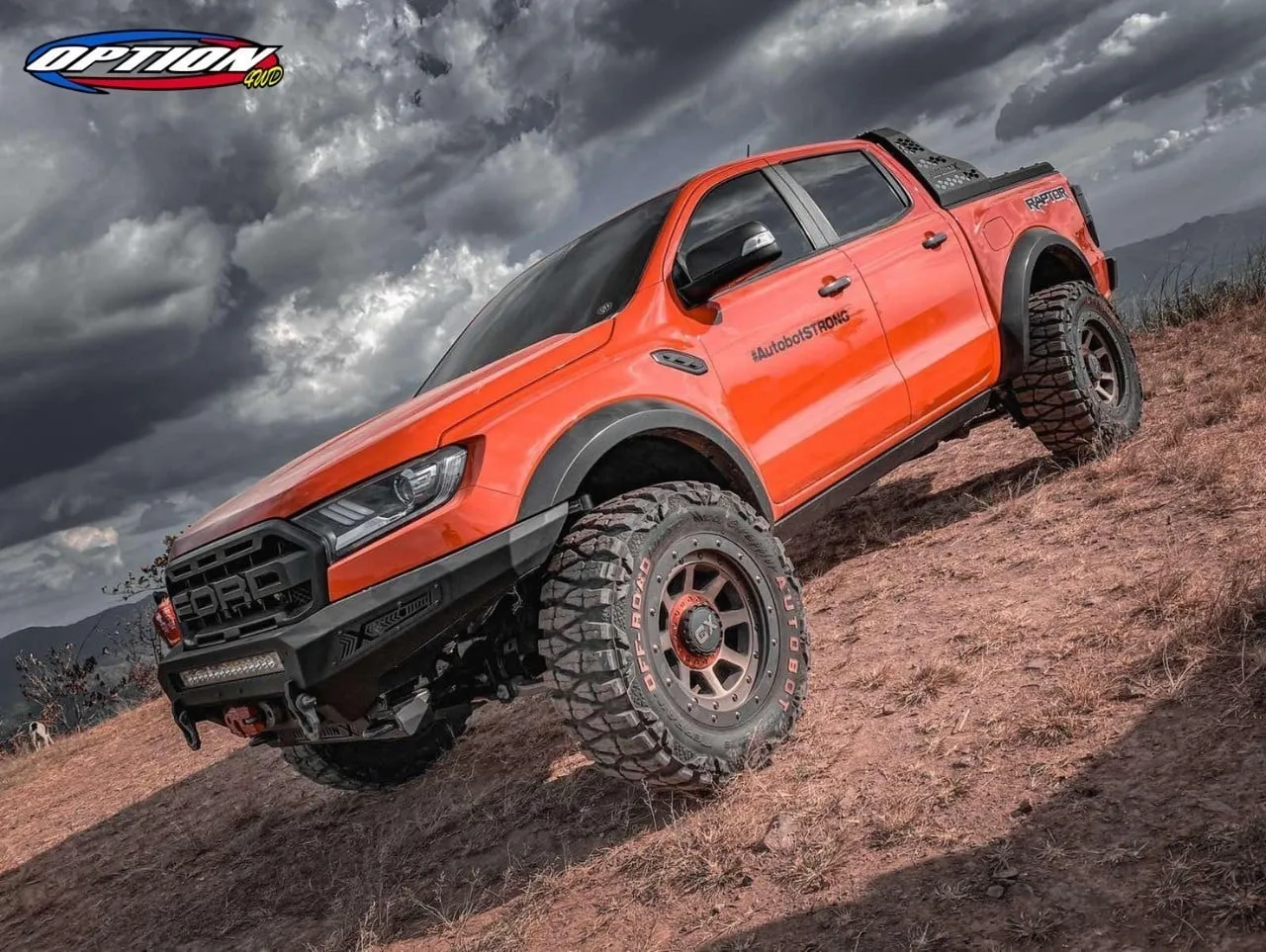 OPTION-X FRONT WINCH BAR, RANGER RAPTOR (2018-2022)