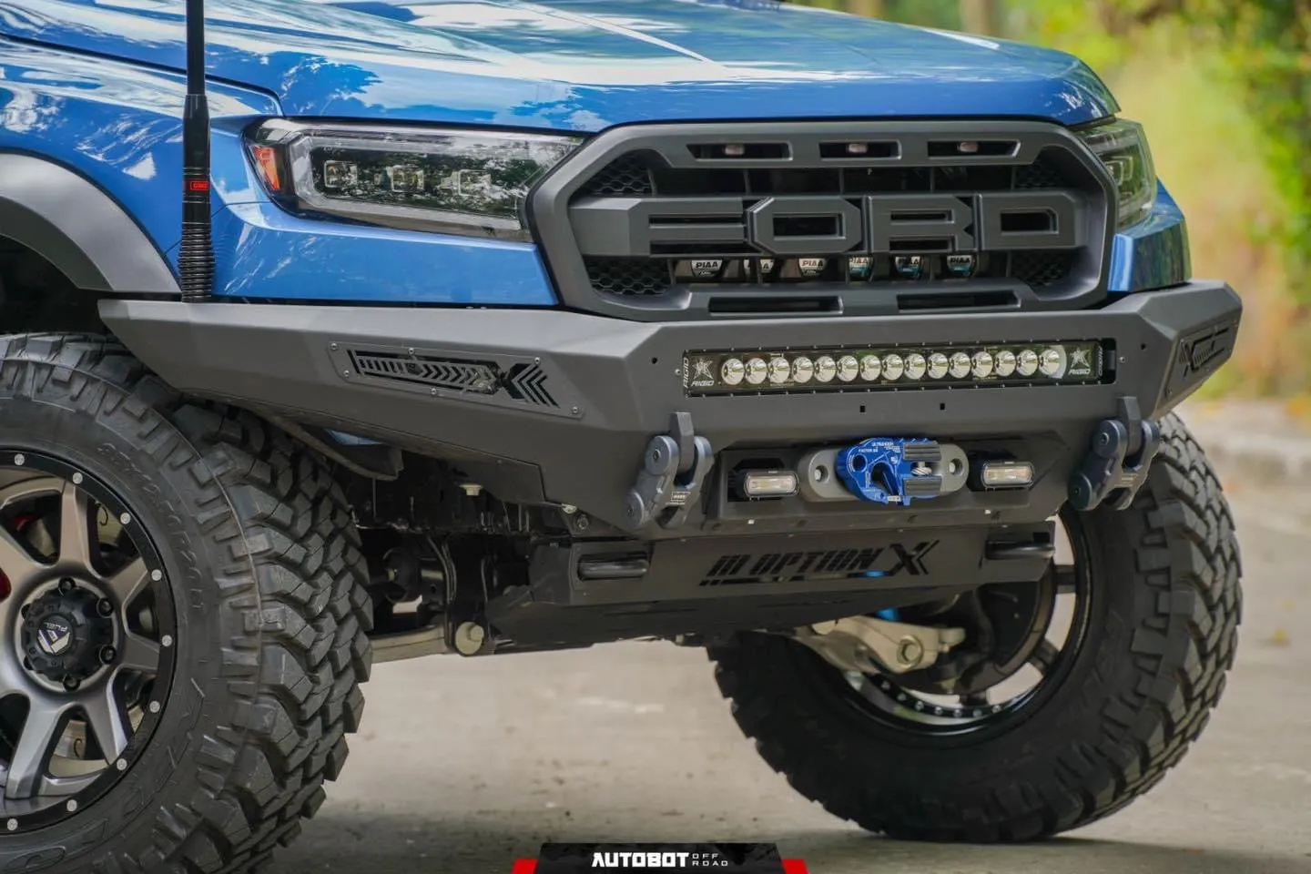 OPTION-X FRONT WINCH BAR, RANGER RAPTOR (2018-2022)