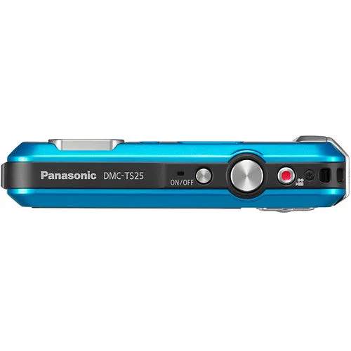 Panasonic Lumix DMC-TS25 Digital Camera (Blue)