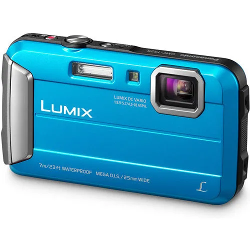 Panasonic Lumix DMC-TS25 Digital Camera (Blue)