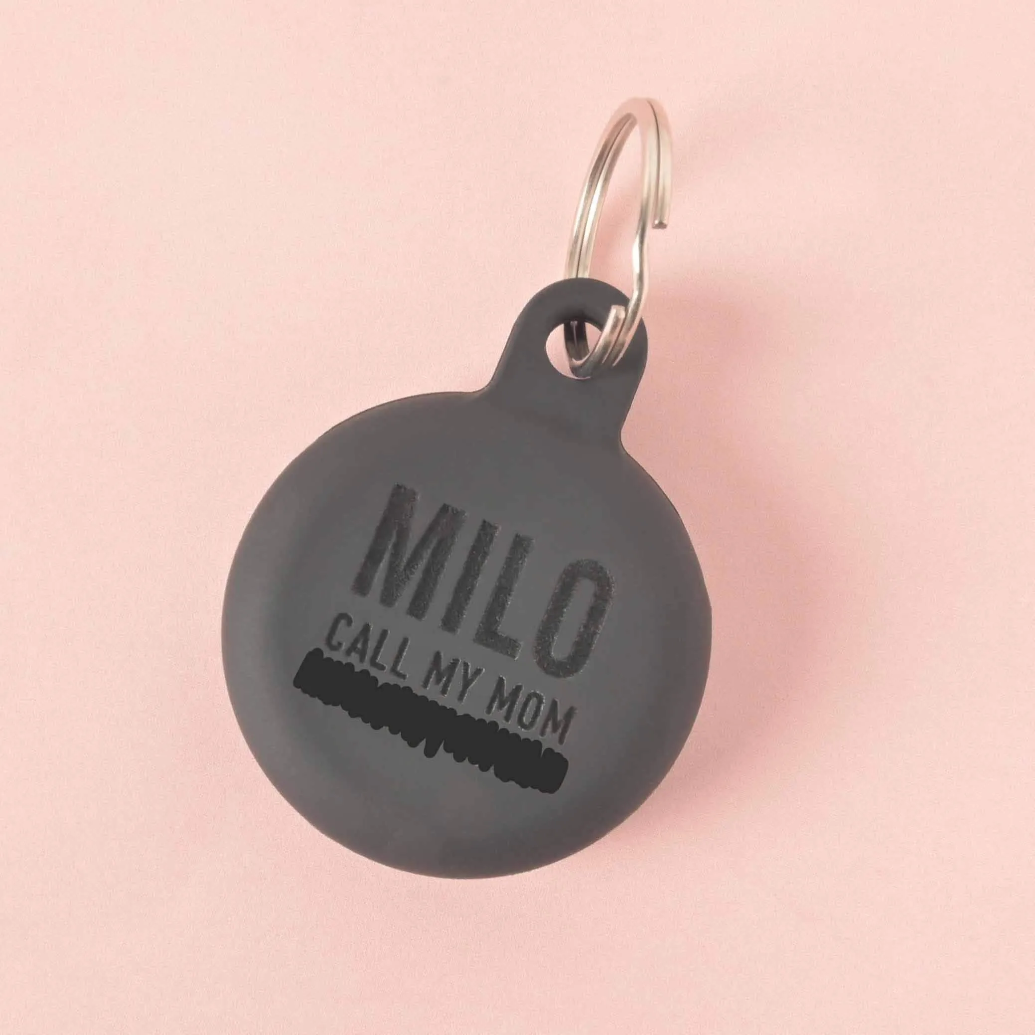 Personalized Silicone Pet Tag, Apple AirTag Holder