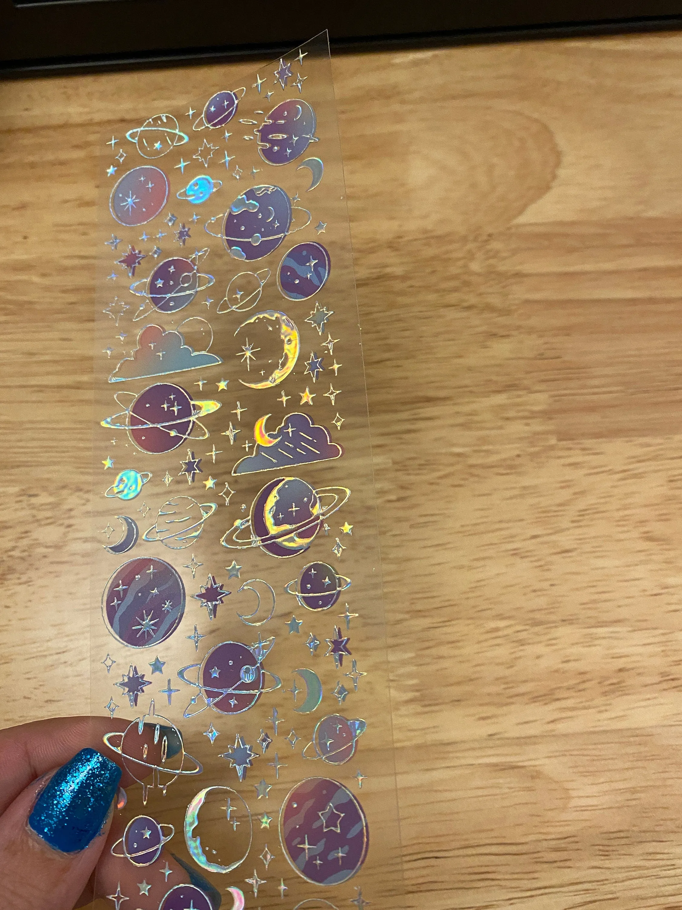 PET Washi Tape Moon