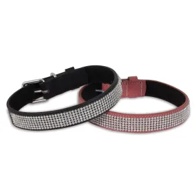 Petmate Bling Leather Custom Fit Collar