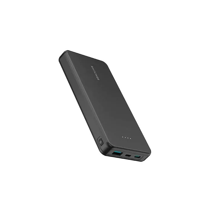 RAVPOWER Pioneer 10000mAh PD 15W 3 Port Power Bank