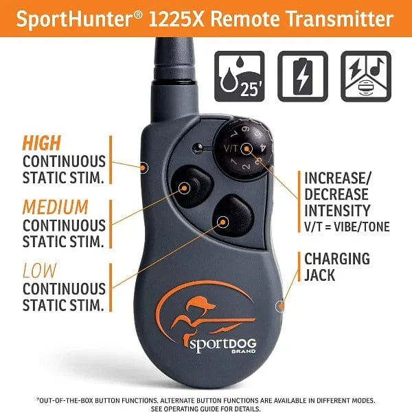 SportDOG SportHunter 1225X Remote Trainer