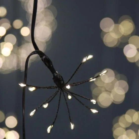 Starburst Light Chain - Black, Copper or Silver - Mains