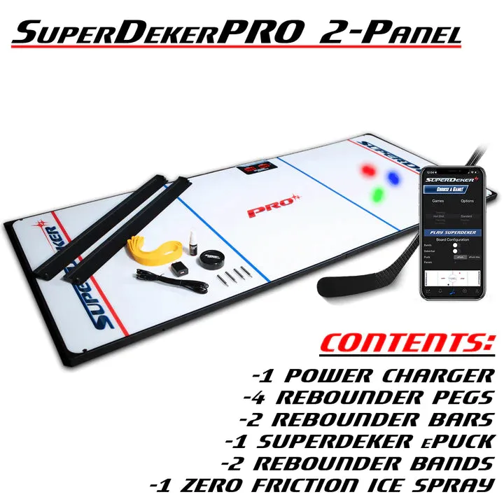 SuperDeker Pro 2-Panel Hockey Training System