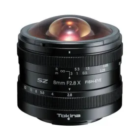 Tokina SZ 8mm F2.8 X Fish-Eye Wide Prime Lens for Sony