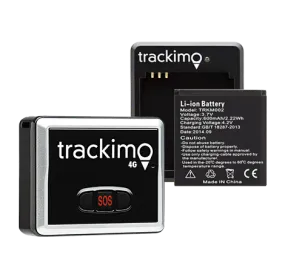 Trackimo 4G GPS Tracker   Battery   1 Year LTE Service