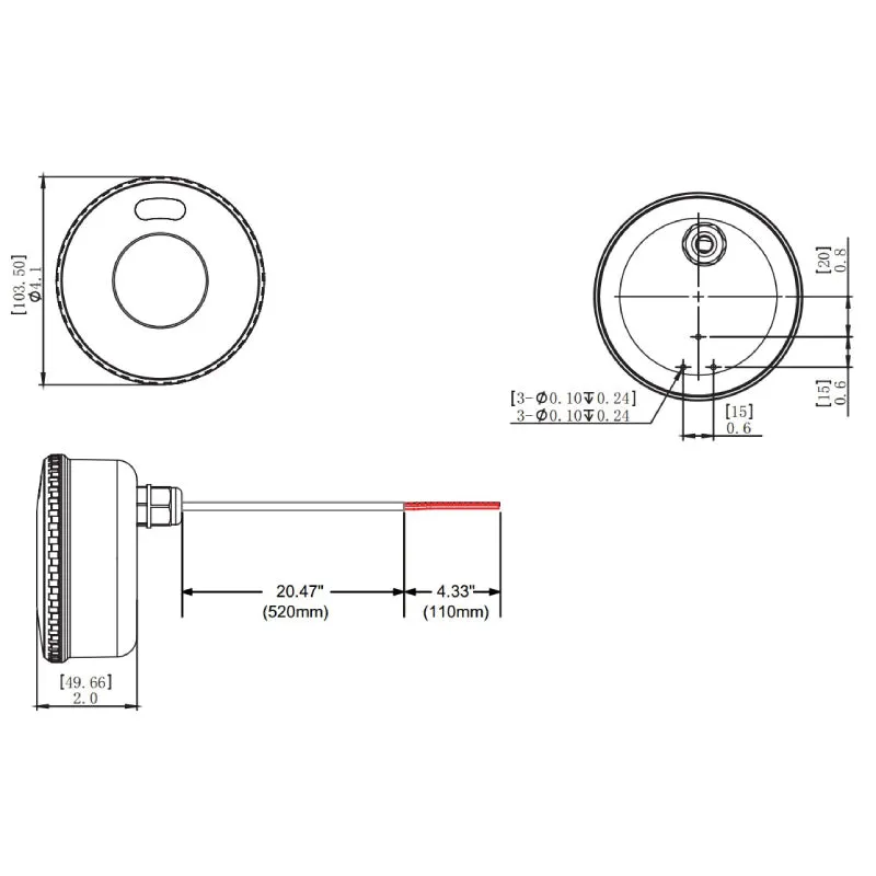 Westgate WEC-3MR-45 0-10V MW 120-277V IP66 Highbay Sensor